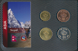 Nepal 1997 Stgl./unzirkuliert Kursmünzen 1997 1 Rupee Bis 10 Rupees (9664152 - Népal