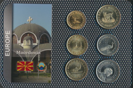 Makedonien Stgl./unzirkuliert Kursmünzen Stgl./unzirkuliert Ab 1993 50 Deni Bis 50 Denari (9664113 - Macedonia Del Nord