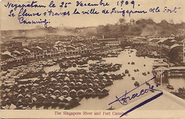 SINGAPOUR - The Singapore River And Fort Canning - Singapour