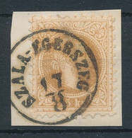 1867. Typography, 15kr Stamp SZALA-EGERSZEG - ...-1867 Prephilately