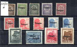 Serie Nº 114/27 De Tanger - Marruecos Español
