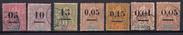 MADAGASCAR - 1902 - YT N° 48/50+52+54+56/57 OBLITERES - COTE 2022 = 94 EUR - Used Stamps