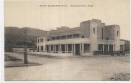 D 83.  SAINT ZACHARIE.  BOULEVARD DE LA PAIX  AN 1934. - Saint-Zacharie