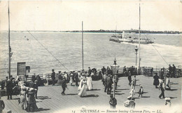 CPA Europe > Royaume-Uni > Hampshire > Portsmouth Southsea Steamer Leaving Clarence Pier - Portsmouth