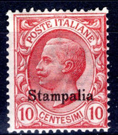 Egeo - Stampalia - 10 Centesimi  ** - Ägäis (Stampalia)