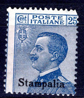 Egeo - Stampalia - 25 Centesimi  * - Egeo (Stampalia)