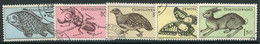 CZECHOSLOVAKIA 1955 Fauna Used.  Michel 925-29 - Usati