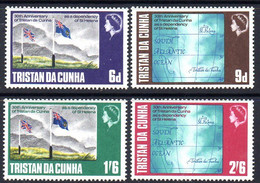 Tristan Da Cunha 1968 30th Anniversary Of Dependency Set Of 4, MNH, SG 117/20 - Tristan Da Cunha
