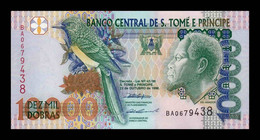Santo Tomé Y Principe St. Thomas & Prince 10000 Dobras 1996 Pick 66a SC UNC - Sao Tome And Principe
