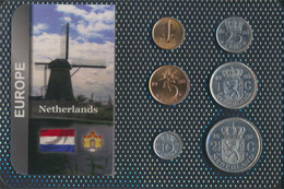 Niederlande Vorzüglich Kursmünzen Vorzüglich Ab 1950 1 Cent Bis 2 1/2 Gulden (9664145 - Verzamelingen