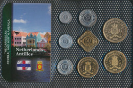 Niederländische Antillen Stgl./unzirkuliert Kursmünzen Stgl./unzirkuliert Ab 1989 1 Cent Bis 5 Gulden (9664144 - Antilles Néerlandaises