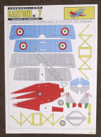 Costruzioni Carta Da Ritagliare Premodellismo Aeroplano Cartone N. 7 - Anni '70 - Airplanes & Helicopters