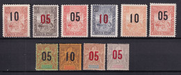 MADAGASCAR - 1912 - YT N° 111/120 * MLH - COTE 2022 = 38 EUR - Ungebraucht