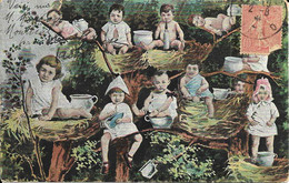 Bebes Dans Jardin 1906 (1652) - Neonati