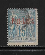 PORT LAGOS  (FRPORL - 1 )   1893  N° YVERT ET TELLIER  N° 3a - Oblitérés