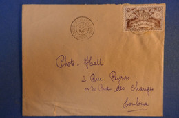 G1 GUADELOUPE BELLE LETTRE 1946 SAINT CLAUDE PETIT BUREAU POUR TOULOUSE FRANCE +AFFRANCH PLAISANT AV LE 3F - Lettres & Documents
