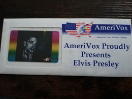 UNITED STATES AMERIVOX ELVIS PRESLEY $10,-   MINT IN SEALED COVER    LIMITED EDITION ** 6205** - Collezioni