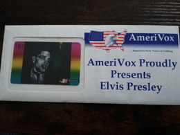 UNITED STATES AMERIVOX ELVIS PRESLEY $10,-   MINT IN SEALED COVER    LIMITED EDITION ** 6205** - Collections