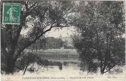 78   Carrieres Sur Seine  -  Vue Prise De L'ile Fleurie - Carrières-sur-Seine