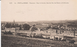 (CPA 14)  PORT-EN-BESSIN  /  Panaroma - Dans Le Lointain, Quartier Des Écoles Et St-Sébastien - - Port-en-Bessin-Huppain