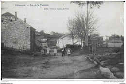 LIBRAMONT ..-- Rue De La Fontaine . 1914 Vers BXL ( Mr Mme LIETART ) . Voir Verso . - Libramont-Chevigny