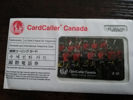 CANADA PREPAID / CARD CALLER $10,-   MOUNTIES ON HORSES   MINT CARD IN ENVELOPPE , LIMITED EDITION  **6213** - Kanada