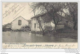 LIBRAMONT ..-- DVD 8733 . Vieux MOULIN Du SERPONT . 1902 Vers LIEGE ( Mr  A. MERLOT ) . Voir Verso . - Libramont-Chevigny