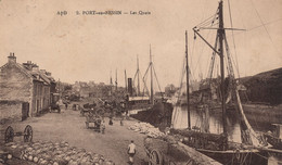 (CPA 14)  PORT-EN-BESSIN  /  Les Quais - - Port-en-Bessin-Huppain