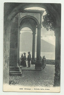 BRISSAGO - ENTRATA DELLA CHIESA  1913 -  VIAGGIATA  FP - Brissago