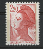 N° 2376c COTE 100 € Type Liberté Variété Papier Couché Au Type II. Neuf Sans Charnière ** MNH. TB - Nuevos