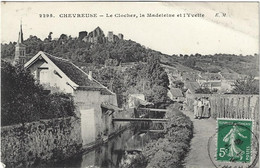Delcampe - 78    Chevreuse  - Le Clocher, La Madeleine Et L'yvette - Chevreuse