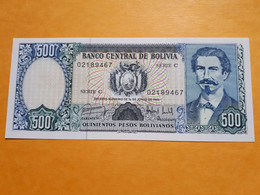 BOLIVIE 500 PESOS 1981 C UNC P-166a - Bolivie