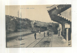 Gan, La Gare - Stations - Met Treinen