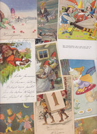 Lot 2988 De 10 CPA Gnomes Nains Lutins Fantaisies Déstockage Pour Revendeurs Ou Collectionneurs - 5 - 99 Karten