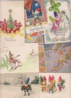 Lot 2989 De 10 CPA Gnomes Nains Lutins Fantaisies Déstockage Pour Revendeurs Ou Collectionneurs - 5 - 99 Postkaarten