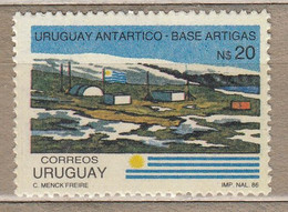 URUGUAY 1986 Antarctic Station MNH(**) #31634 - Research Stations