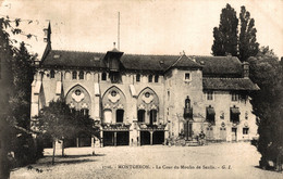 N°86465 -cpa Montgeron -la Cour Du Moulin De Senlis- - Montgeron