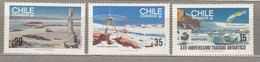 CHILE 1985 Antarctic Treaty MNH(**) Mi 1088-1090 #31645 - Antarctic Treaty