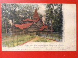 AK Berlin Zoologischer Garten Das Neue Hirschhaus 1902 - Tegel