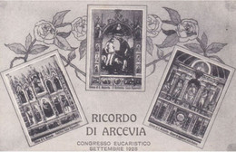 RICORDO DI ARCEVIA - ANCONA - 3 VEDUTE - CONGRESSO EUCARISTICO SETTEMBRE 1928 - Ancona