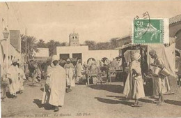 Biskra .    Le Marché De Biskra. - Biskra