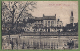 CPA  - ORNE - MOULINS LA MARCHE - L'ABREUVOIR - Petite Animation - édition E.P. - Moulins La Marche