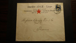 Brief RED STAR LINE  "Liege-Beaune" - Covers
