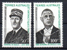 Col24 Taaf Terres Australes N° 46 & 47 Neuf XX MNH  Cote 70,00 Euro - Ungebraucht