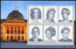 Blok 89** Dynastie Zes Koninginnen Postfris / Bloc 89 MNH Les 6 Reines Belges 2971/76** - Libretti 1962-....
