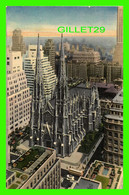 NEW YORK CITY, NY - ST PATRICK'S CATHEDRAL - TRAVEL IN 1953 -  ALFRED MAINZER - - Kerken