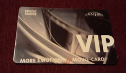 Cinecarte VIP TRÉS RARE/ PASS VIP FREE  MOVIE CARD / - Cinécartes