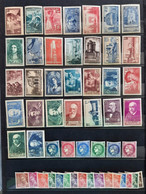 France 1938 Année Complète De 52 Timbres **TB Cote 750€ - ....-1939