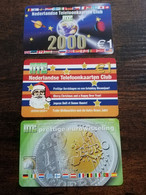 NETHERLANDS  6 DIFFERENT MEMBERSHIP CARDS, NTC, MINT PREPAID  CARDS     ** 6229** - Cartes GSM, Prépayées Et Recharges