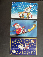 OOSTENRIJK  L&G CARD  CHRISTMAS/SANTA CLAUS    3DIFFERENT/ USED CARDS  ** 6233** - Oesterreich